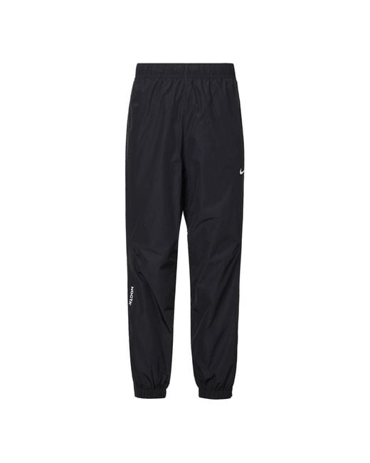 Nike Black X Nocta Drake Nylon Track Pants Asia Sizing for men