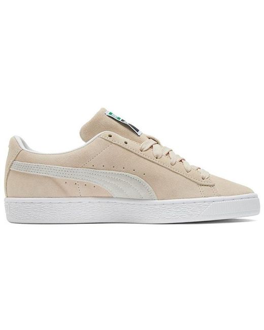 PUMA White Suede Classic Xxi for men