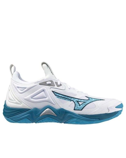 Mizuno Wave Momentum 3 Sailor Bluensilver' for men
