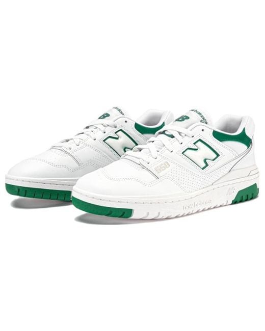 New Balance White 550 Cream' for men