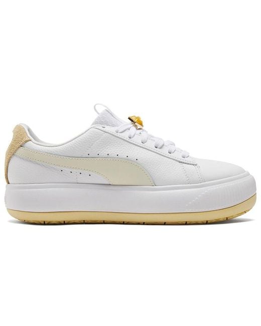PUMA White (Wmns) Suede Mayu Crystal Galaxy