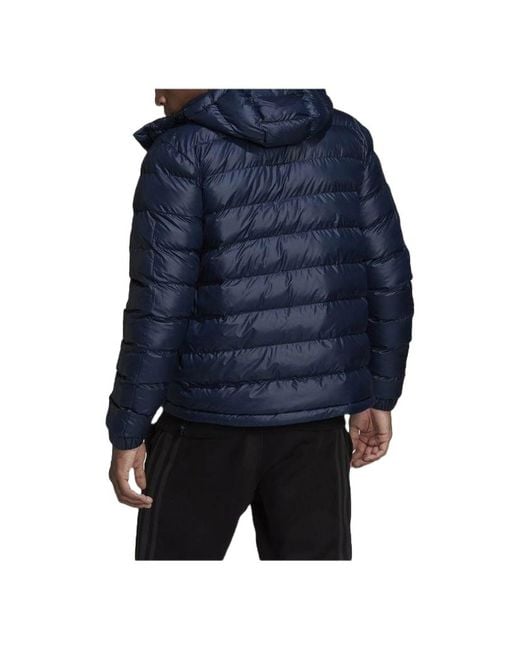 Adidas Blue 3-Stripes Sdp Badge Of Sport Jacket for men