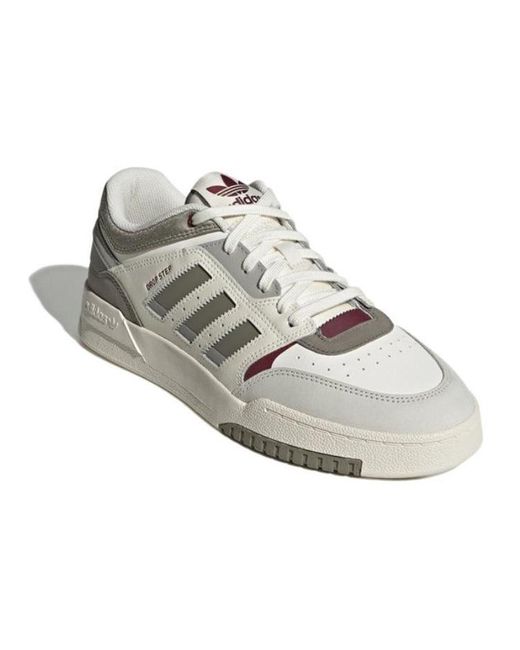 Adidas White Originals Drop Step Dark' for men