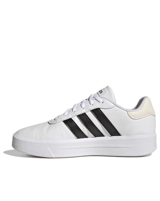 Adidas White (Wmns) Court Platform Shoes ''