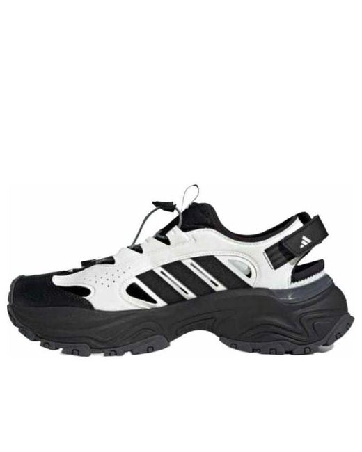 Adidas Black Sneaker Sandals 'Core Six' for men