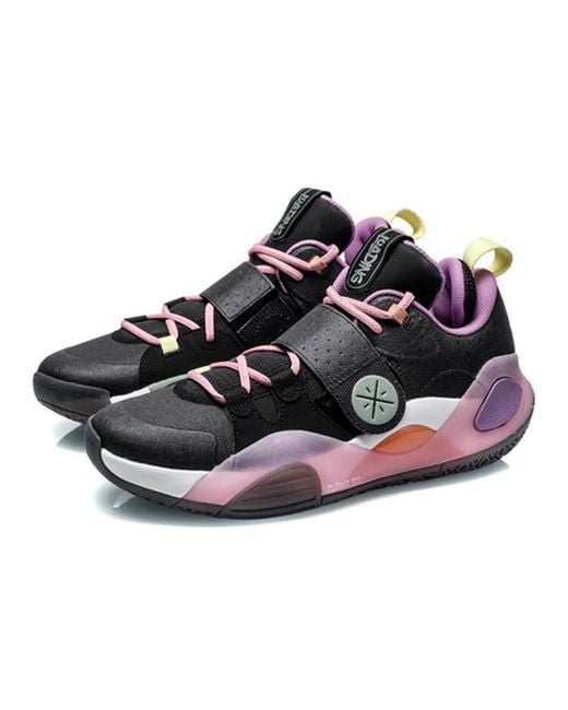 Li-ning Blue Li Ning Wade All City 'inverting Cotton Candy' for men