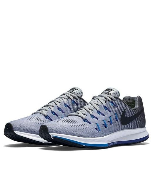Nike Blue Air Zoom Pegasus 33 'Wolf' for men