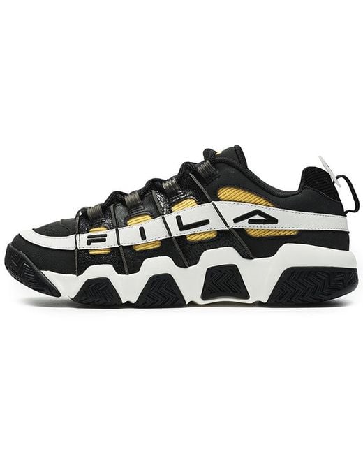 Fila Black Ade Barricade Sneakers for men