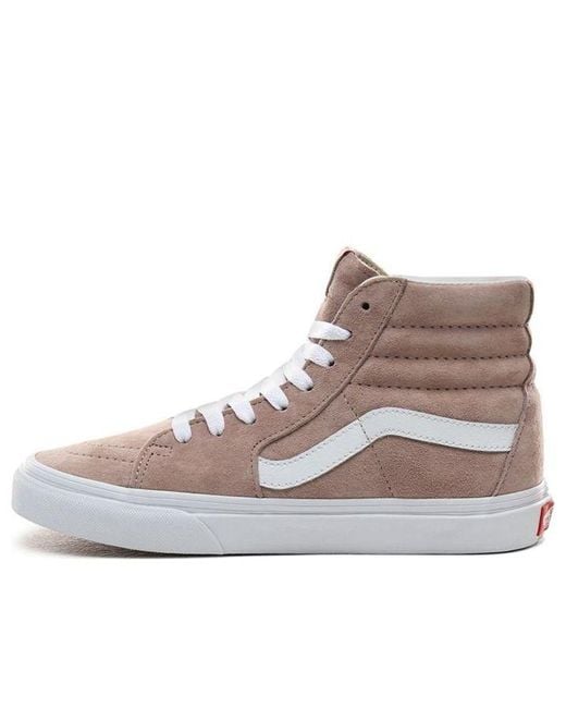 Vans Brown Sk8-Hi Suede 'Shadow' for men