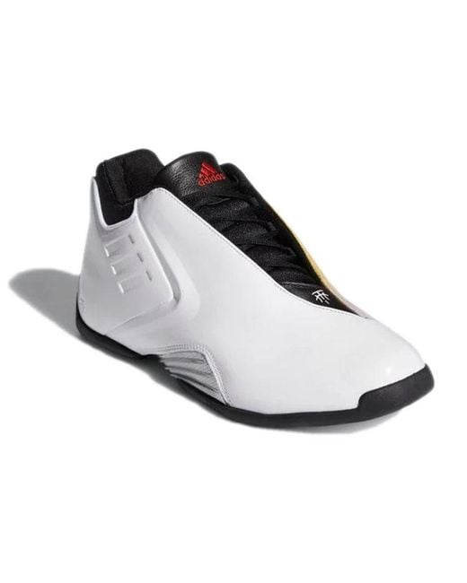 Adidas White T-Mac 3 'Lesson' for men