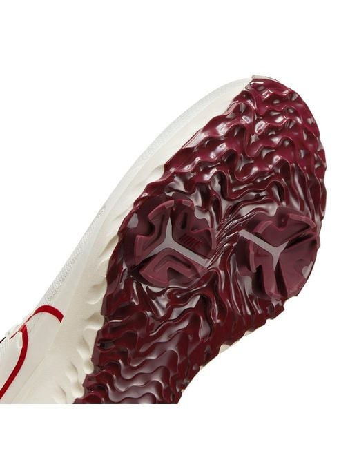 Nike White React Infinity Pro 'Sail Dark Beetroot' for men