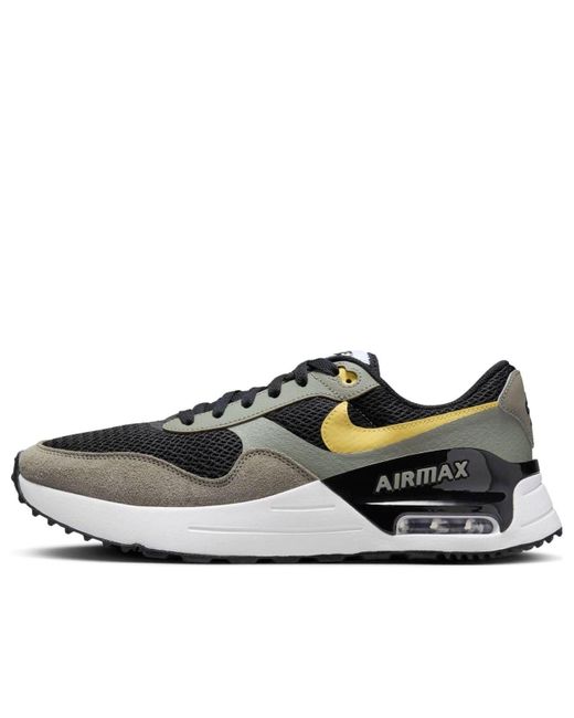 Nike Black Air Max System Shoes for men