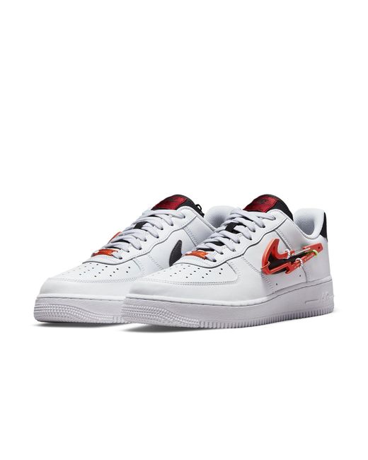 Nike White Air Force 1 '07 Premium 'Carabiner for men
