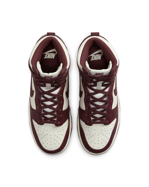 Nike Brown (Wmns) Dunk High 'Burgundy Crush'