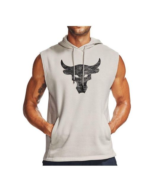 Under Armour Gray Sleeveless Fleece Versatile Jumper for men