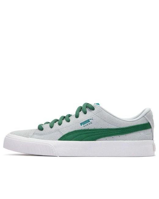 PUMA Green Suede Skate Nitro for men