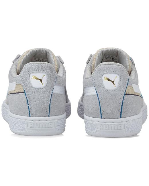 PUMA White Suede 'Displaced for men
