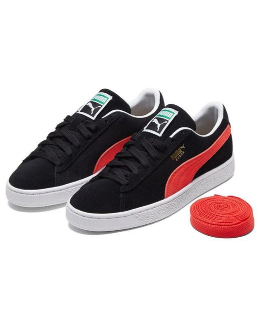 PUMA Red Suede Classic 21 Cherry Tomato' for men