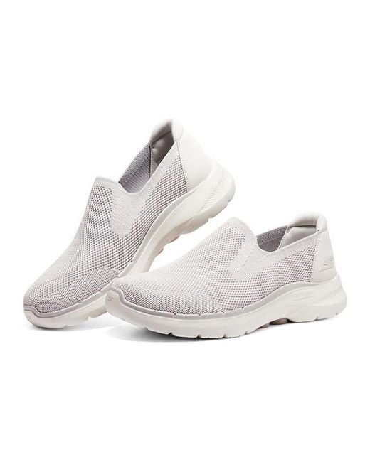 Skechers White Go Walk 6 'Off' for men