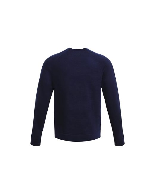 Under Armour Blue Intelliknit Crew 'Midnight' for men