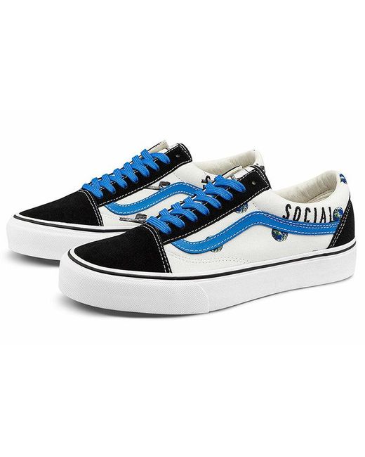 Vans Blue Cali Thornhill Dewitt X Vault Old Skool Lx Social Disaster' for men