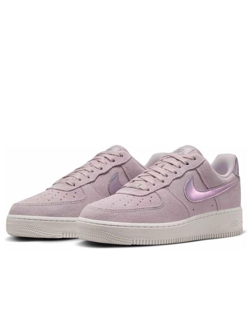 Nike Purple (Wmns) Air Force 1 '07 Se 'Platinum'