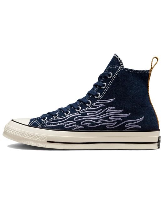 Converse Blue Chuck 70 High 'Workwear Denim Flame' for men