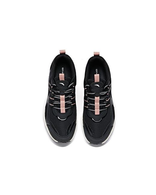 Anta Black (Wmns) Running Series Sneakers