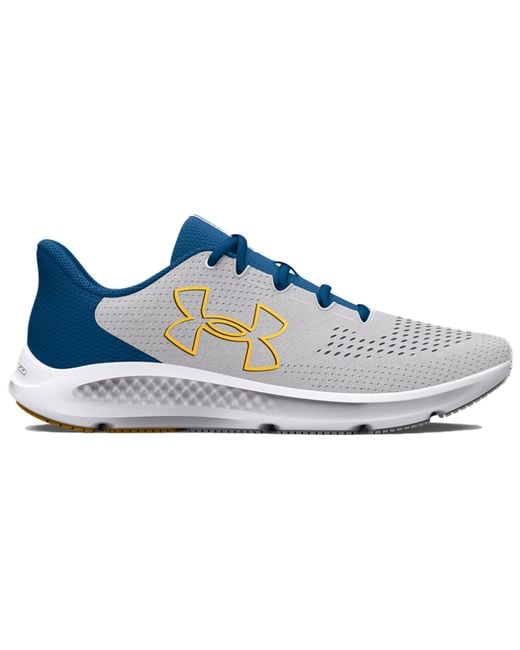 Under Armour Blue Charged Pursuit 3 Big Logo Running Shoes for men