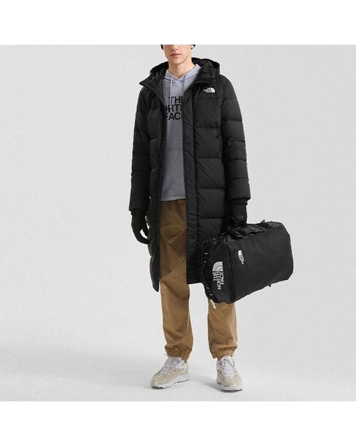 The North Face Black Nuptse Parka Jacket for men