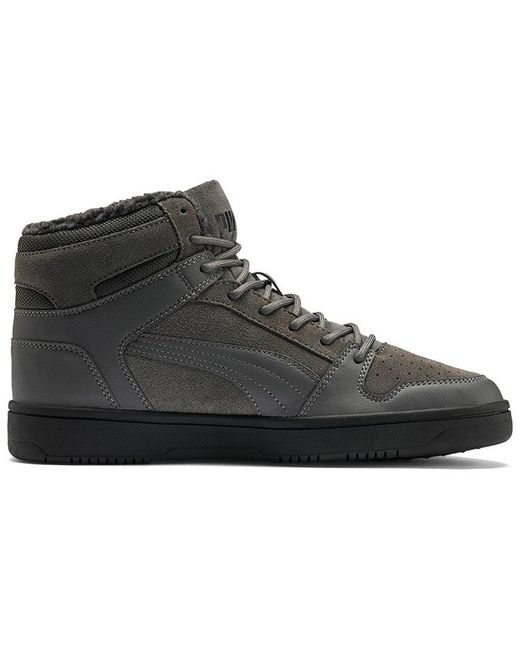 PUMA Black Rebound Layup Sd 'Fur for men