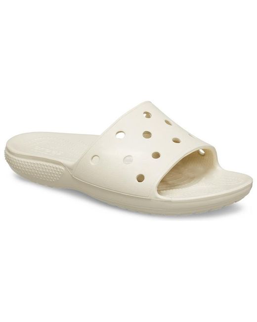 CROCSTM Natural Classic Flat Sandals