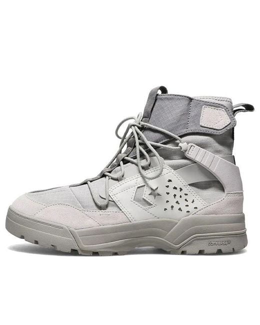 Converse Gray Qak Cp Gore-Tex High-Top Sneakers