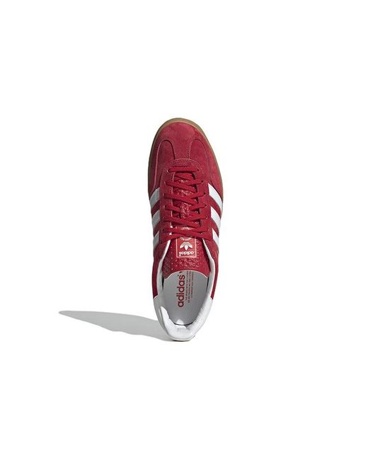 Adidas Red Gazelle Indoor 'Scarlet Gum' for men