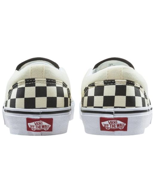 Vans Black Asher 'Checkerboard' for men