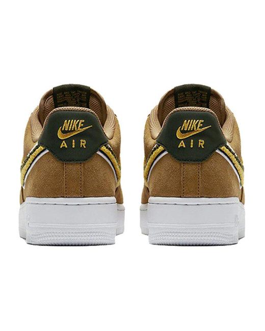Nike Brown Air Force 1 '07 Lv8 'Muted Bronze' for men