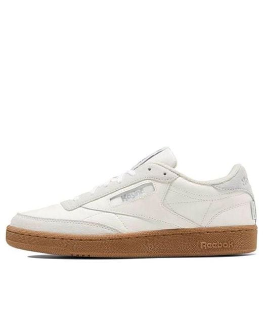 Reebok White Kasina X Club C Sneakers for men