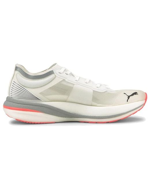 PUMA White (Wmns) Deviate Nitro Elite Lava Blast'