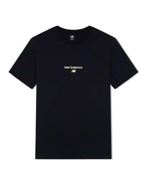 New Balance Black Logo T-shirt for men