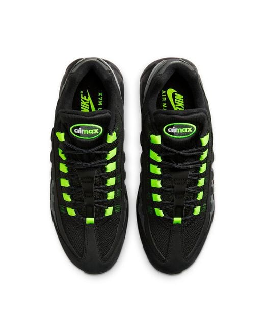 Nike Black Air Max 95 Neon' for men