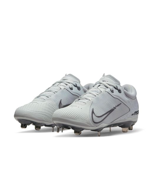 Nike Gray (Wmns) Hyperdiamond 4 Elite 'Pure Platinum Wolf'