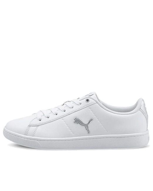PUMA White (Wmns) Vikky V2 Cat Metallic Shoes