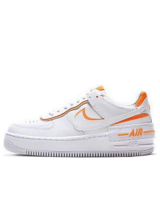 Ups trama codicioso Nike Air Force 1 Shadow 'total Orange' in White | Lyst