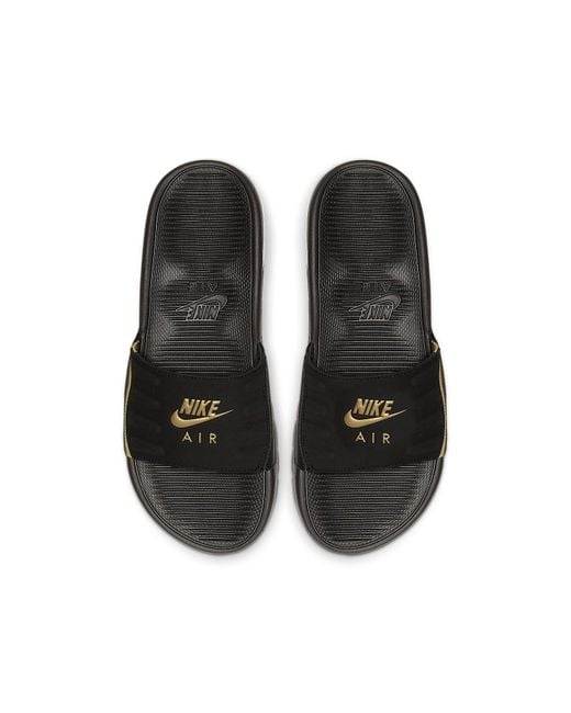 Nike Black (Wmns) Air Max Camden Slide Metallic'