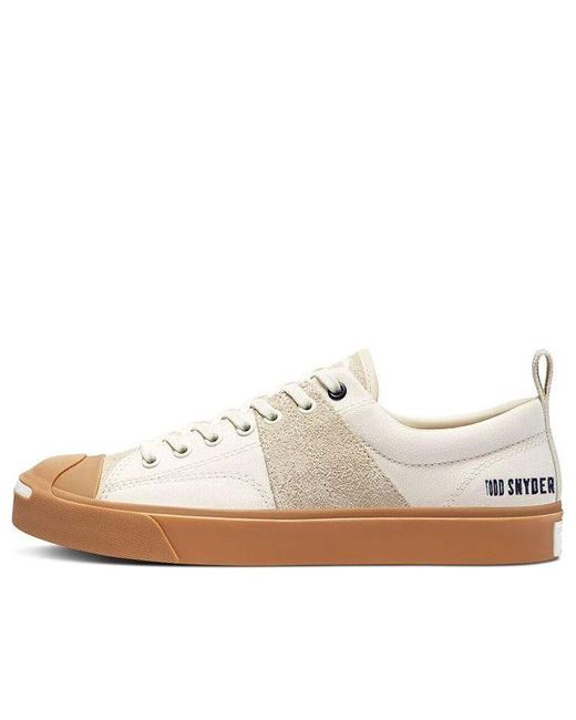 Converse White Todd Snyder X Jack Purcell 'Egret Gum' for men