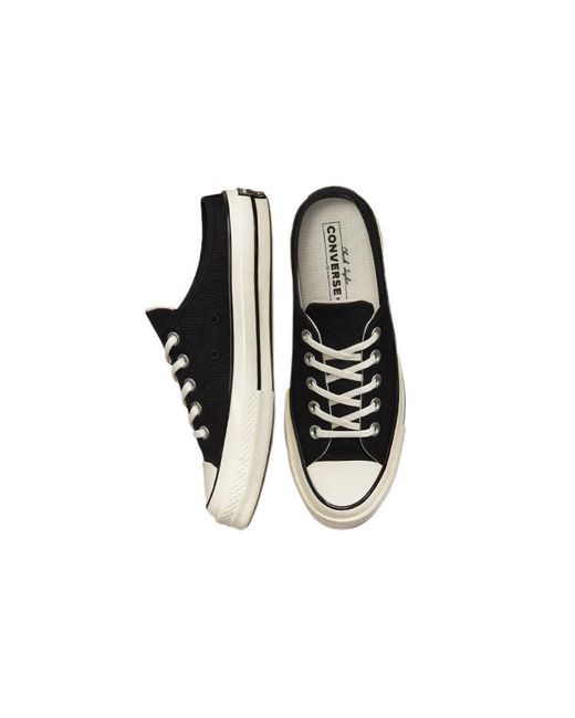 Converse Black Chuck 70 Mule Slip for men