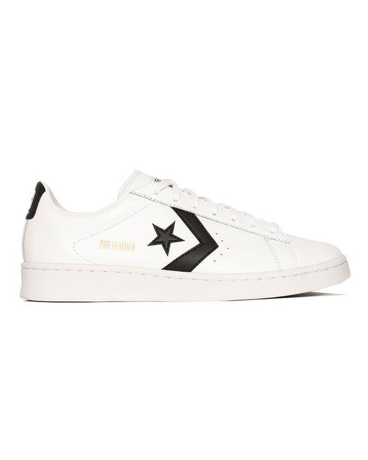 Converse Pro Leather Ox 'white Black' for Men | Lyst