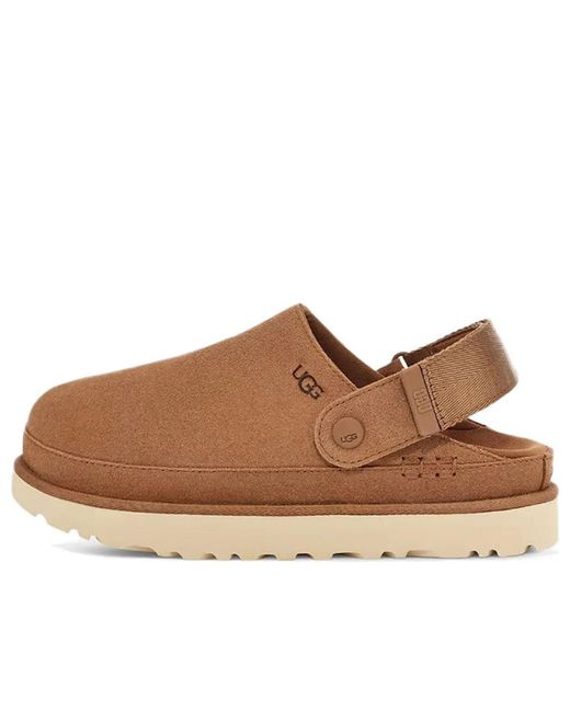 Ugg Brown (Wmns) Goldenstar Clog 'Chestnut'