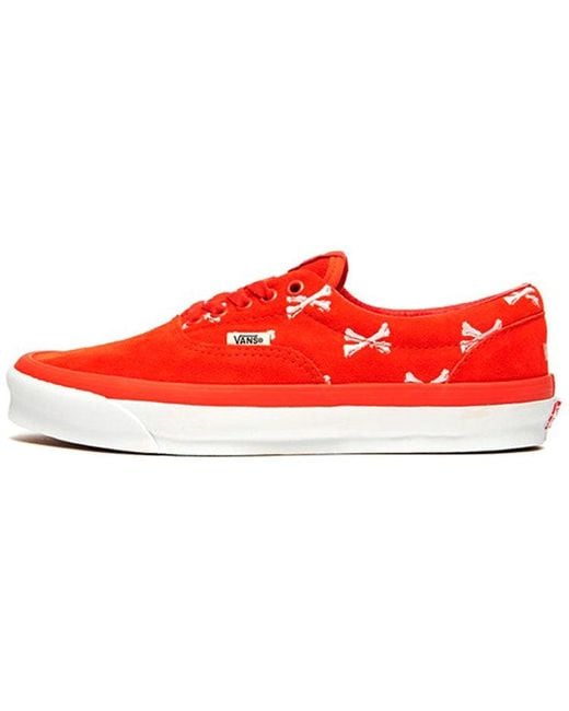 Vans Red Wtaps X Og Era Lx for men