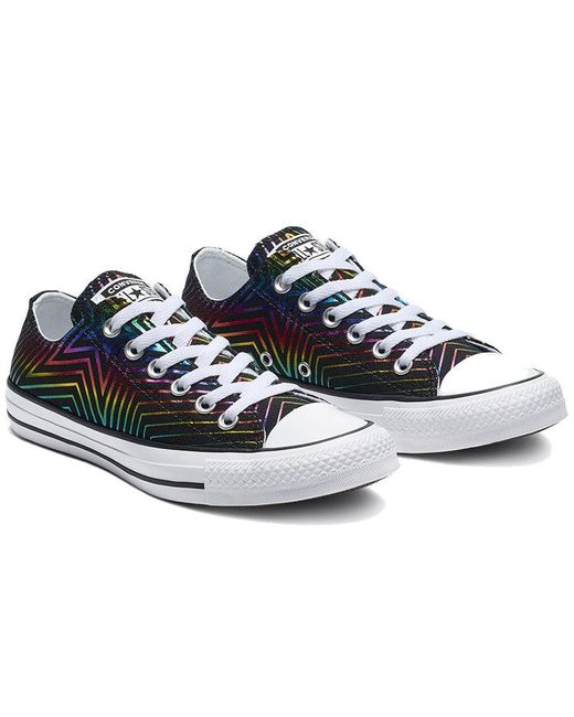 Converse Blue (Wmns) Chuck Taylor All Star Exploding Star Low Top